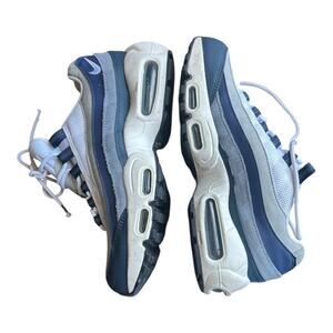 Nike Air Max 95 Recraft GS White Blue Gray CJ3906 403 Shoe Mens 6 & 7.5 Women
